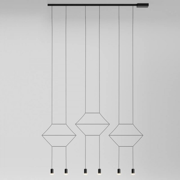 Vibia WIREFLOW LINEAL 0325 hanging lamp