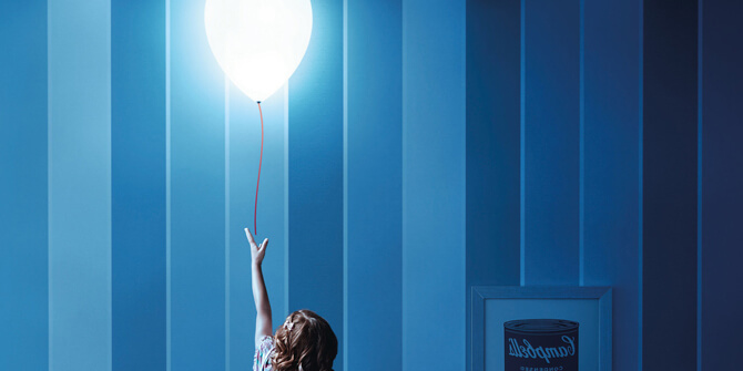 Lámpara para dormitorio infantil balloon